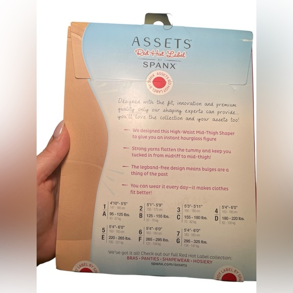 Spanx New Red Hot Label Super Control High Waist Shaper Size 6 - Picture 4 of 4